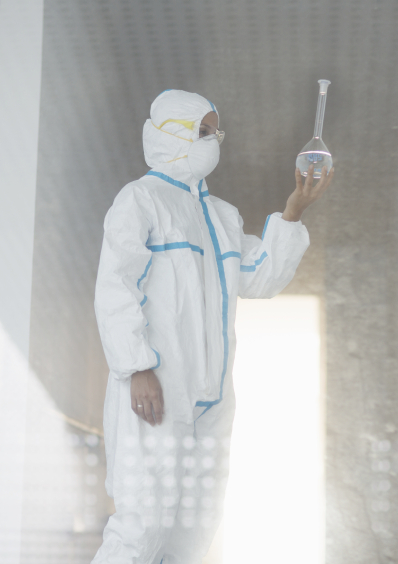 Protective clothing against chemicals