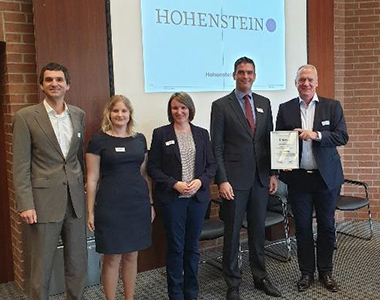 Hohenstein is supporting a sustainable  future with ECOfit
